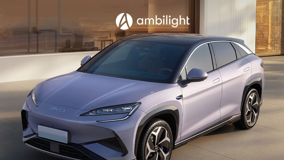 BYD Sealion 07EV Makes a Stunning Debut with Ambilight's Electrochromic Smart Technology