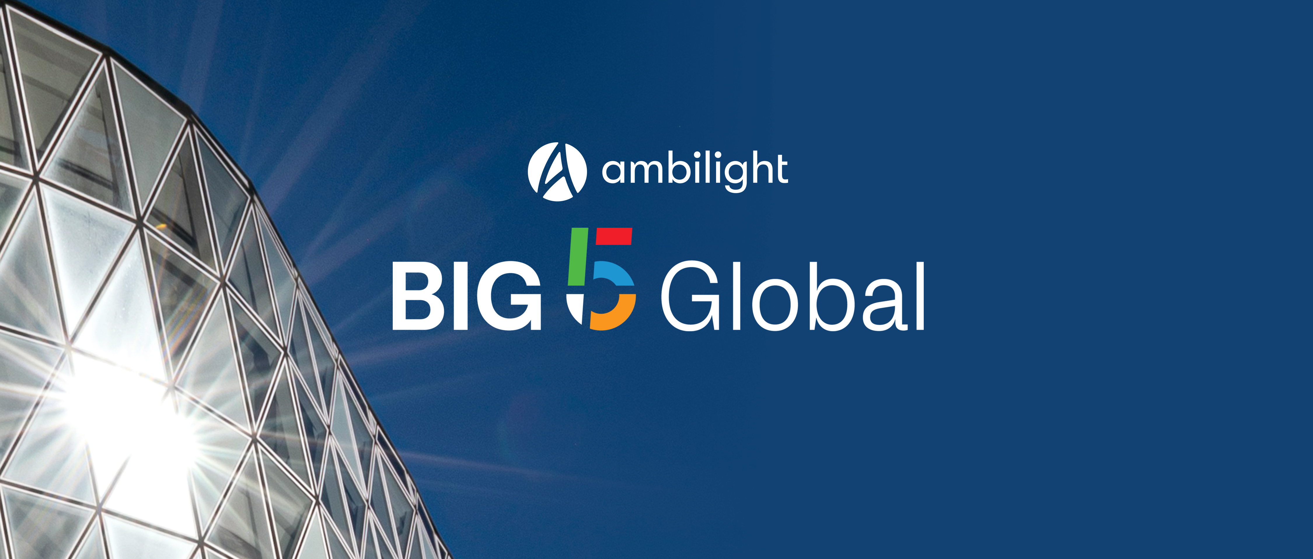 Ambilight showcased Electrochromic smart glass solutions at Big 5 Global 2024
