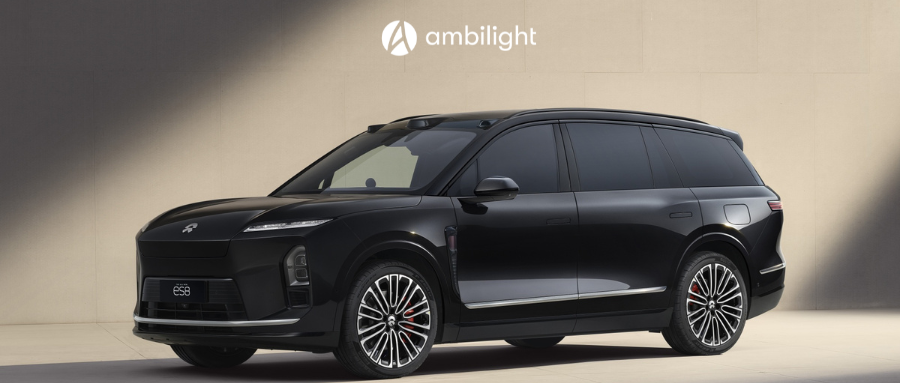 Ambilight Collaborates with NIO to Bring Electrochromic Side Windows to the Launched All-New ES8 Flagship SUV